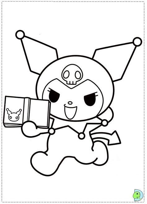Hello Kitty And My Melody Coloring Pages - Learn to Color