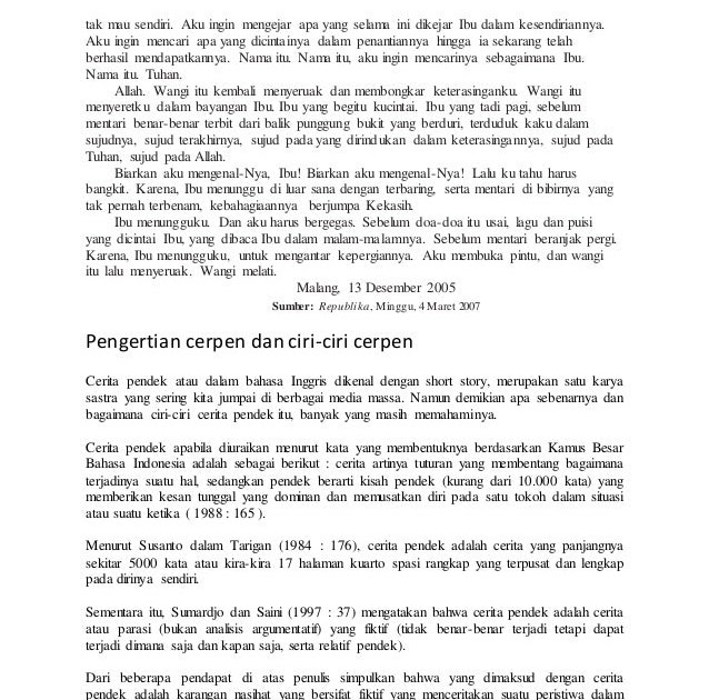 Kumpulan Cerita Lucu Cerpen Hari Ibu Dalam Bahasa Inggris