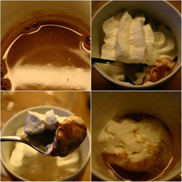hot chocolate with cream