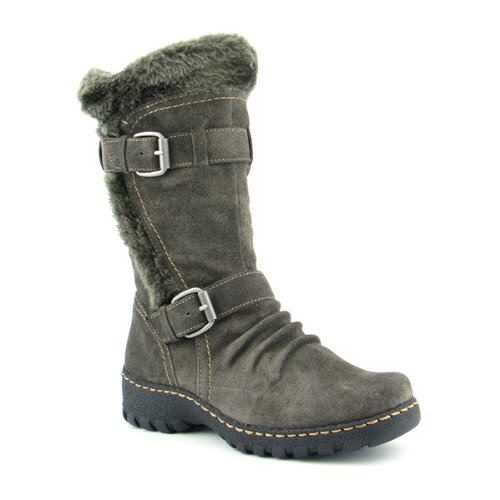 Bear Trap Shoes: Bare Traps Brandlee Dark Grey Suede Women's Boots