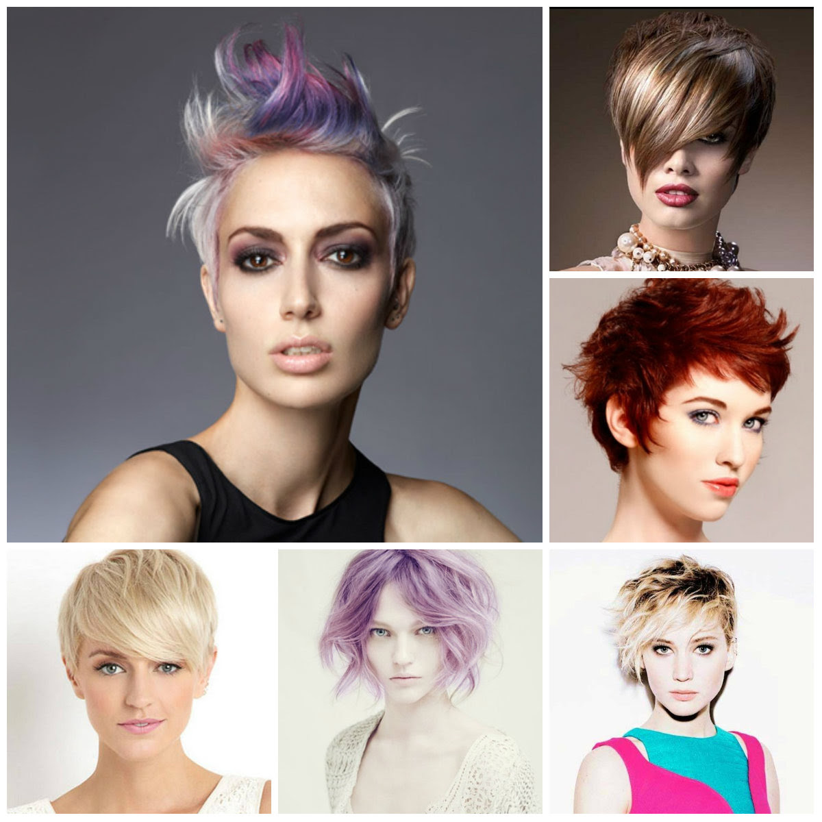 38 Short Hairstyles Color Hair