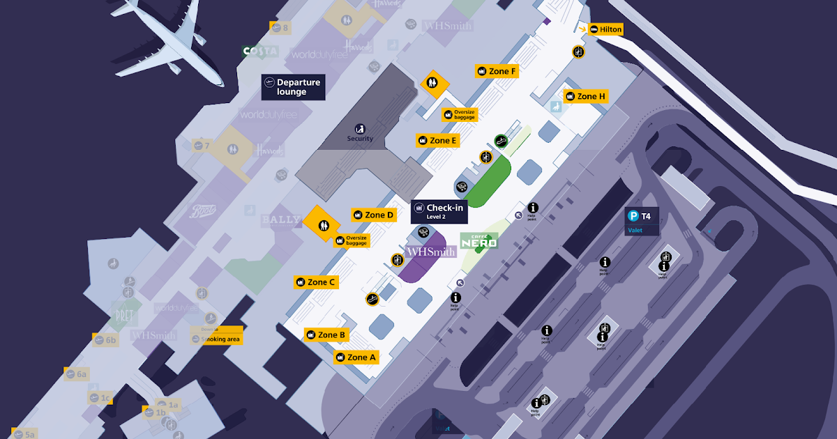 27 London Heathrow Airport Map - Online Map Around The World