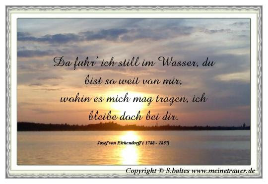 Trauerspruch Karte Karte