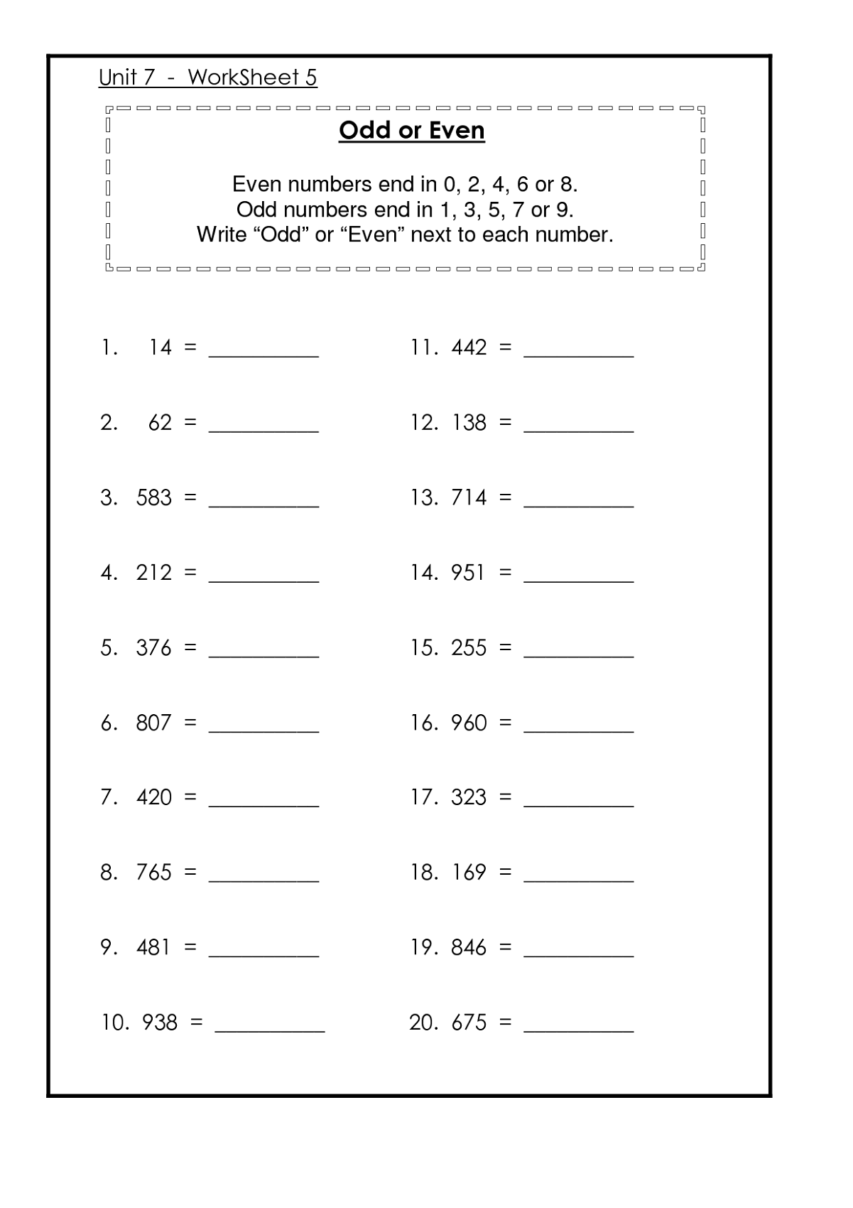 40 WORKSHEETFUN ANSWERS