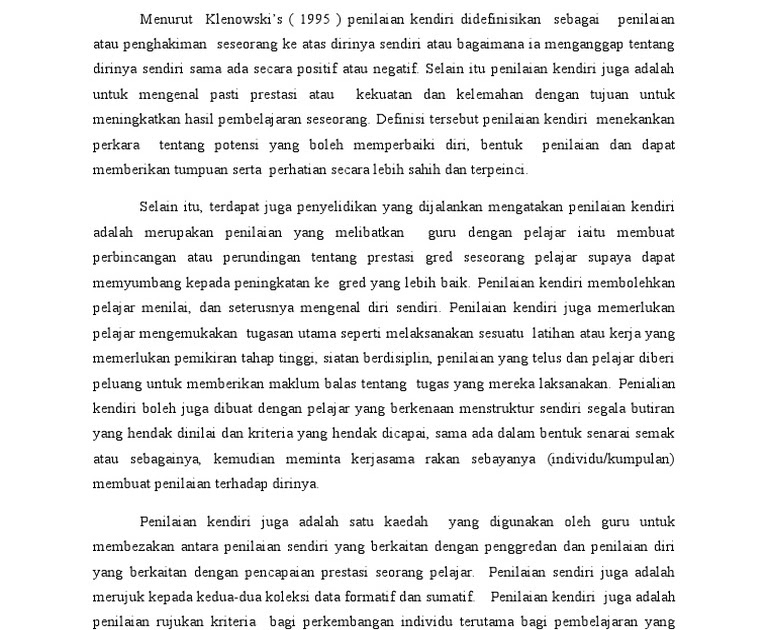 Penilaian Kertas Jawapan Pelajar Secara Telus  malakowes