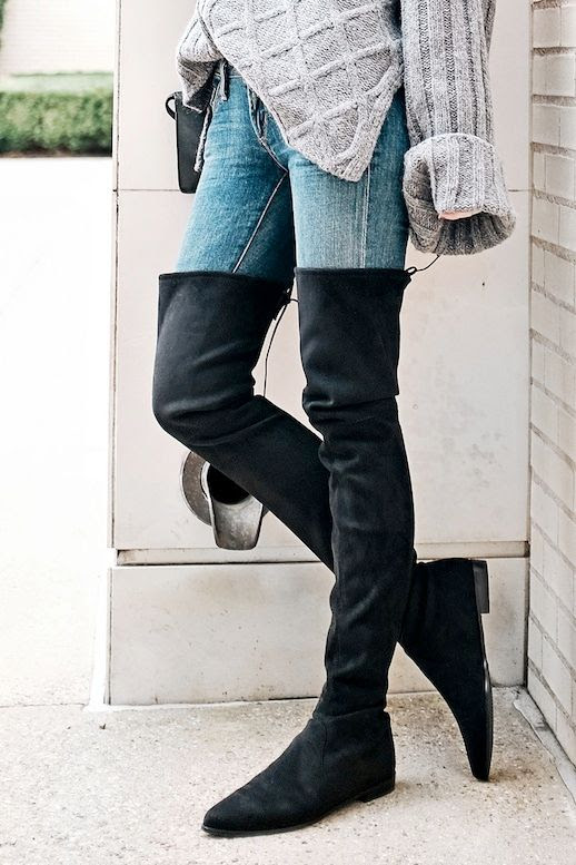 styling thigh high boots