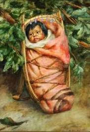Papoose On Cradleback Papoose On Cradleback