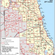 Zip Code Map Chicago Area - XYZ de Code