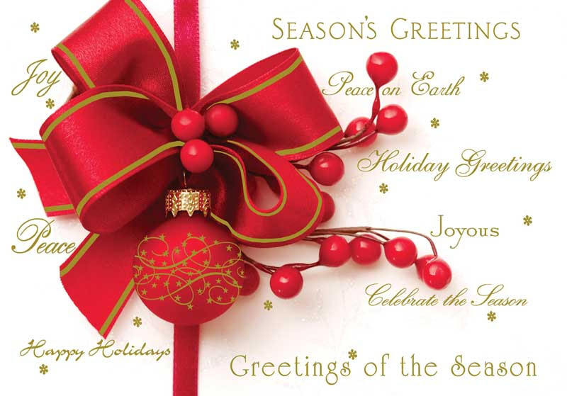 Christmas Greetings Message Colleagues - Sinter D