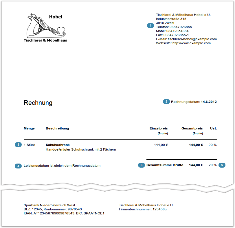 Management und Logistik: Hinweis auf steuerbefreiung in ...