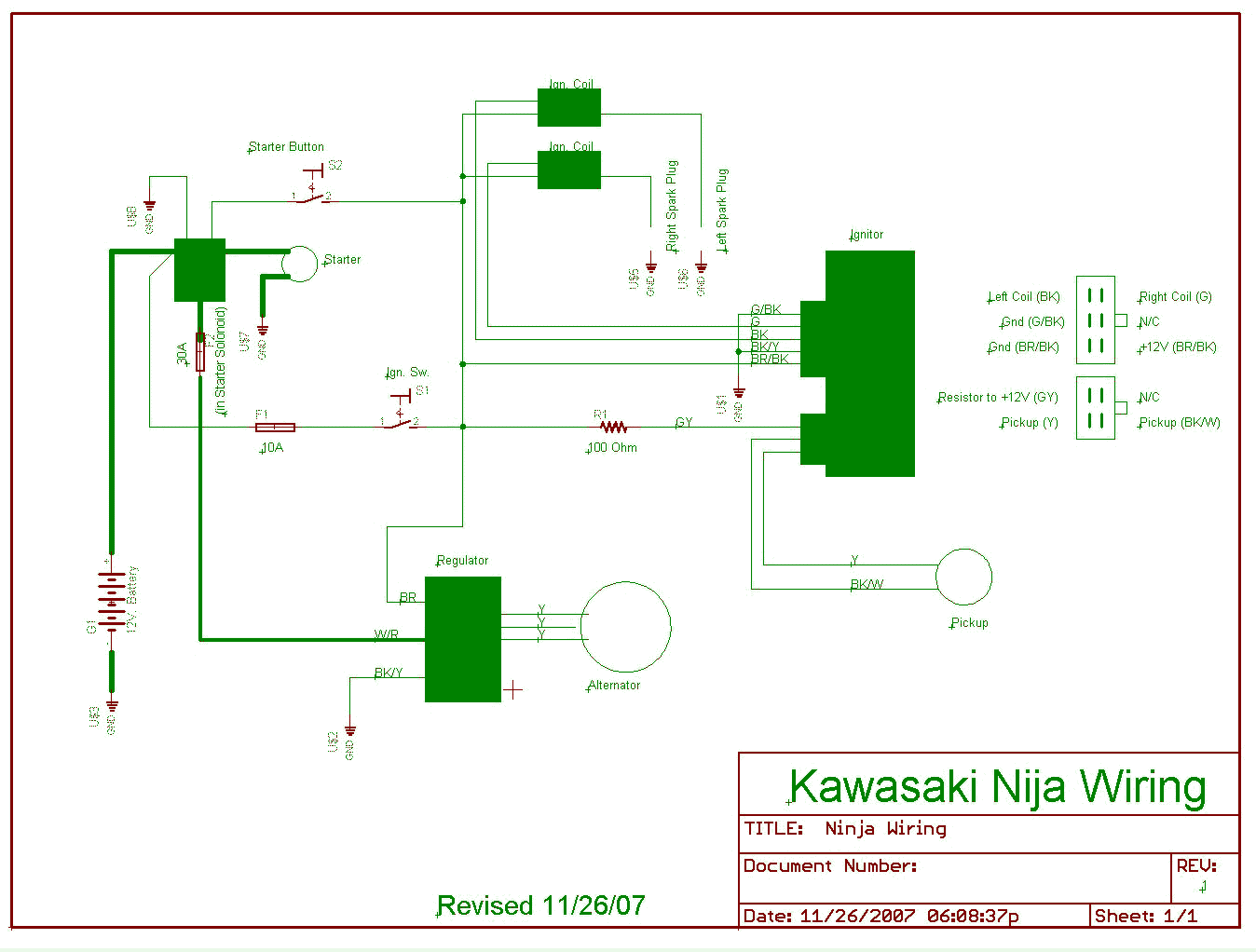 Diagram Kawasaki Ninja Wiring Diagram Full Version Hd Quality Wiring Diagram Cbschematic2b Angelux It