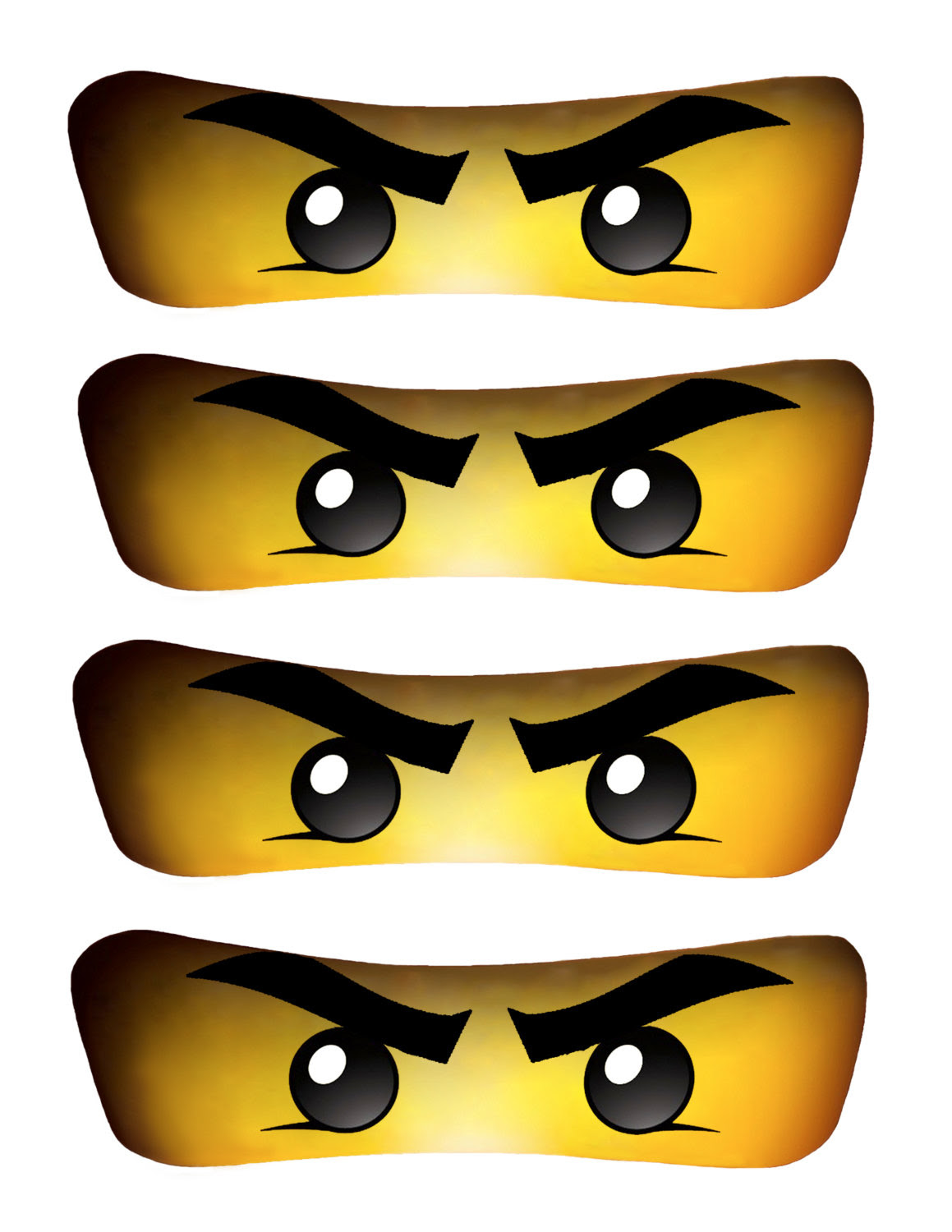 Ninjago Augen Zum Ausdrucken Pdf / Ninjago Vorlagen zum Ausdrucken