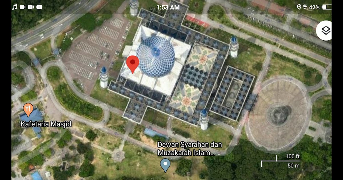 Google Maps Shah Alam  A] Map of Selangor highlighted Shah Alam in