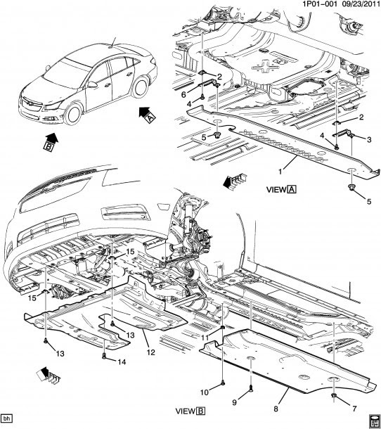 Chevrolet Cruze Engine Diagram - Wiring Diagram