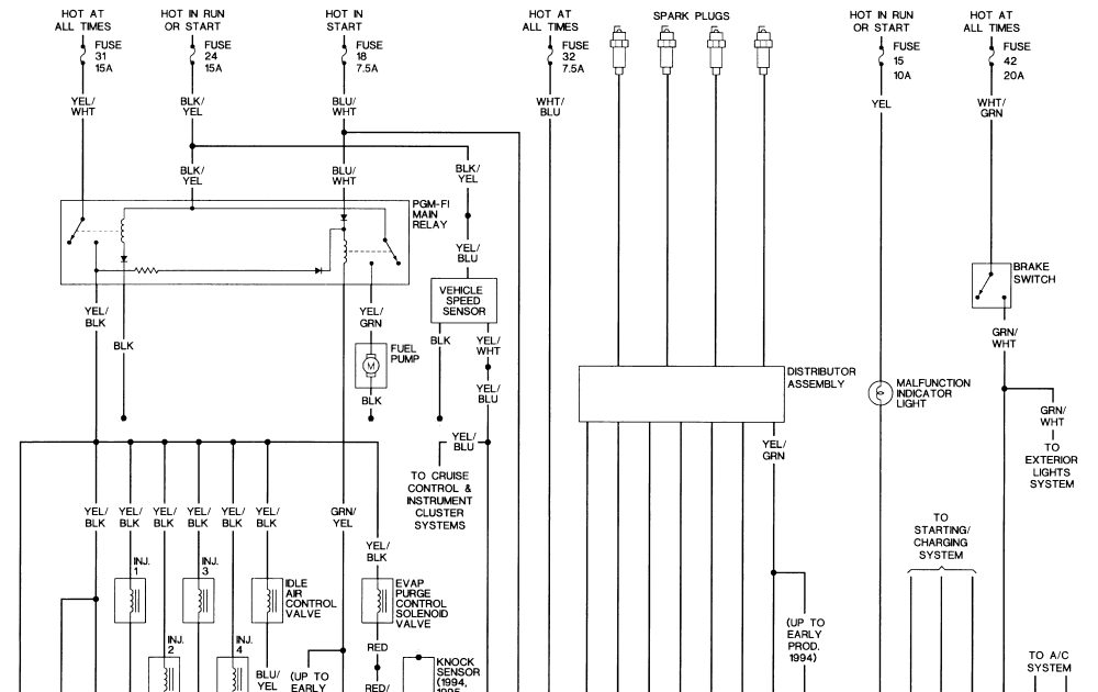 1993 Honda Del Sol Wiring Diagram
