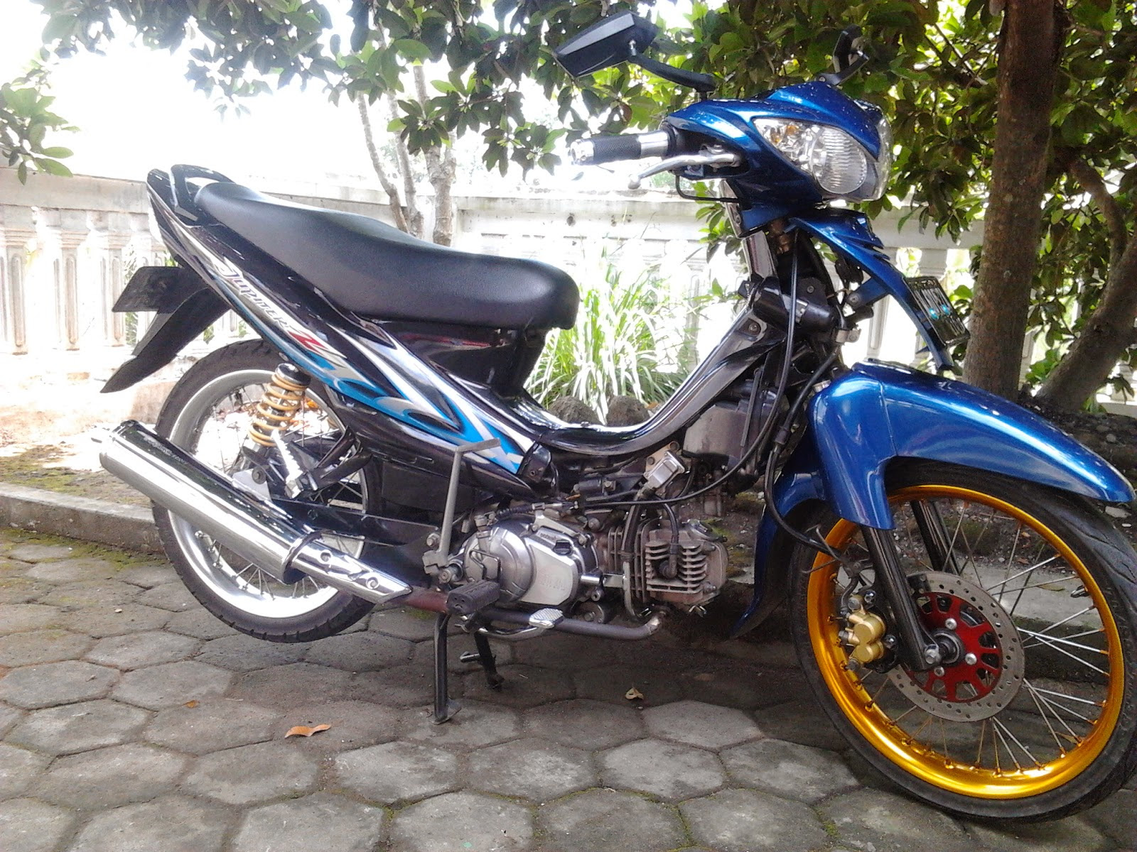 Ide 91 Modif Motor Jupiter Z Biru Terunik Velgy Motor Ide 91 Modif Motor Jupiter Z Biru Terunik Velgy Motor