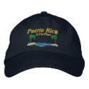 Puerto Rico Is The Place embroideredhat
