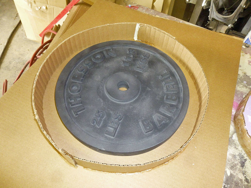 Barbell Mold Box Setup