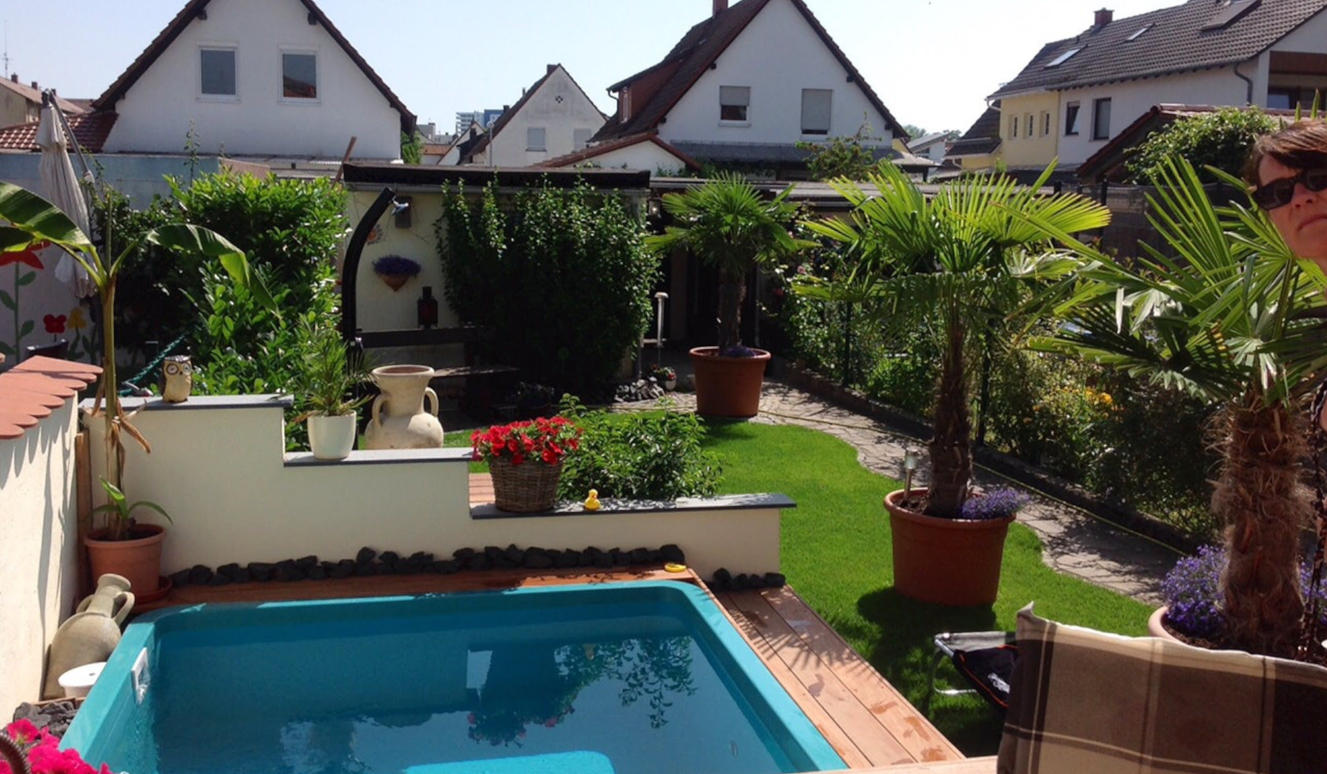 Pool Garten Wanne