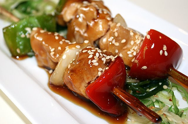 Chicken kebabs
