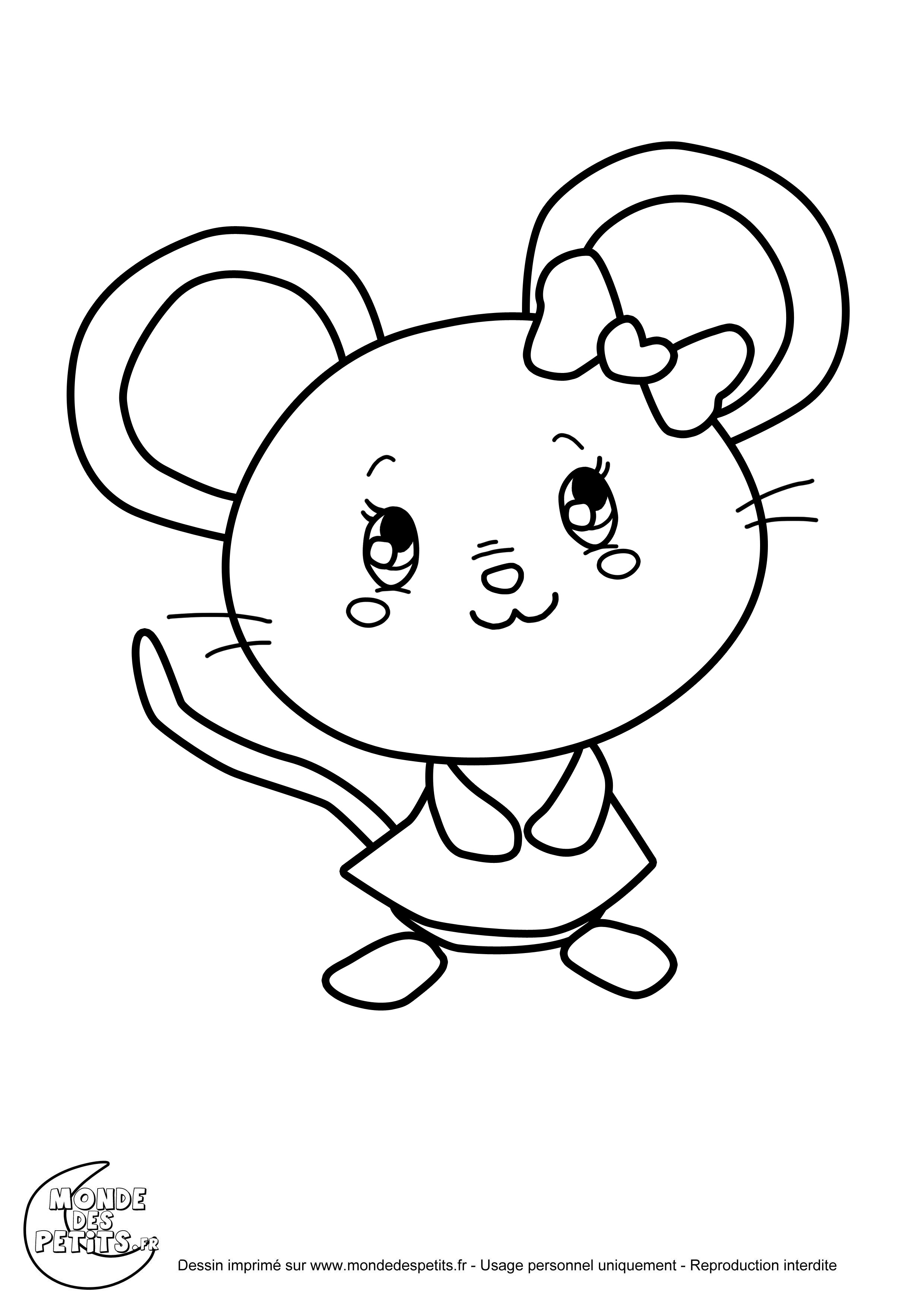 Coloriage Chat Et souris  Des Milliers de Coloriage Imprimable Gratuit