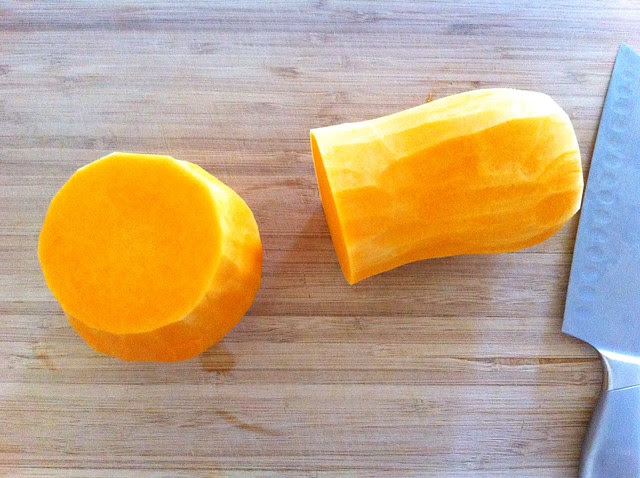 Butternut Squash Halved