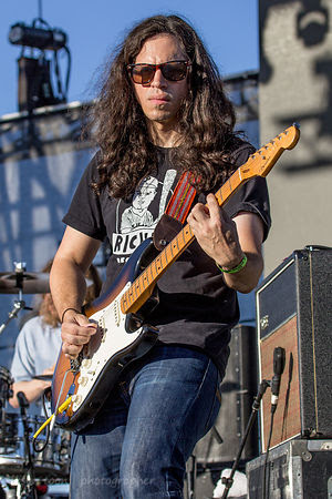 SACRAMENTO, 5TH OCTOBER 2014: Kurt Vile and the Violators, performing at TBD Fest, West Sacramento.