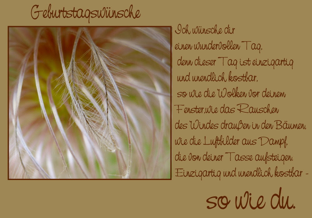 Geburtstagskarte Schwester