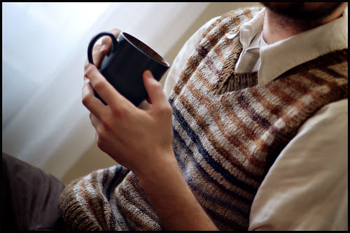 Striped Vest (by b r o o k l y n t w e e d) Striped Vest (by b r o o k l y n t w e e d)