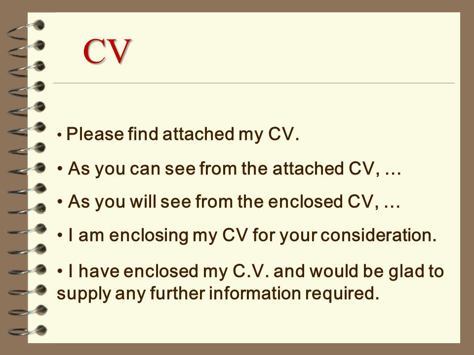 enclosed you will find my resume