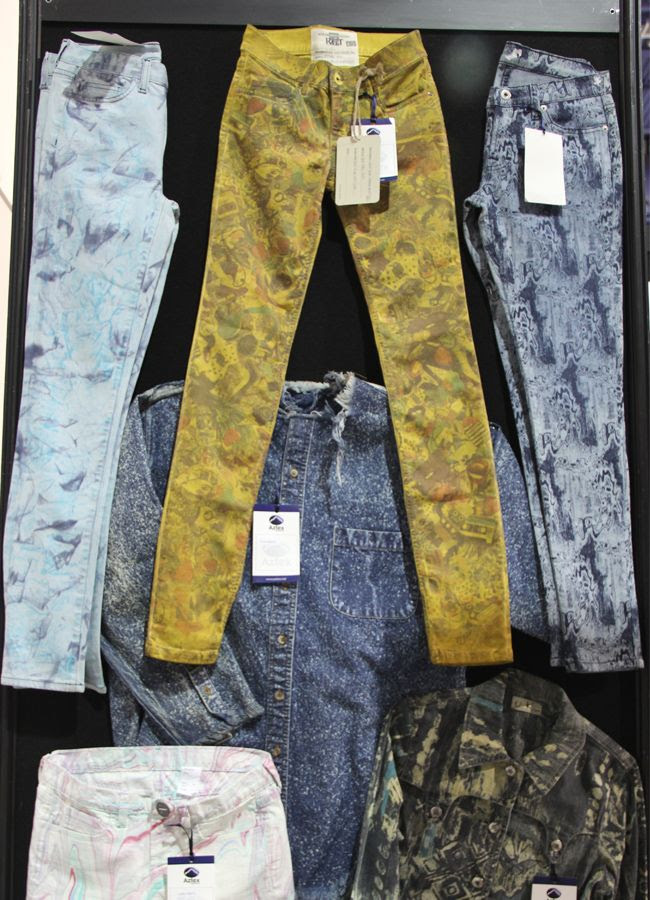 2015 printed denim trend