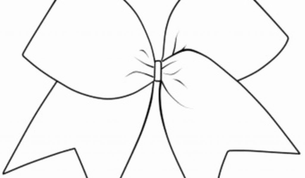 Cheer Bow Template