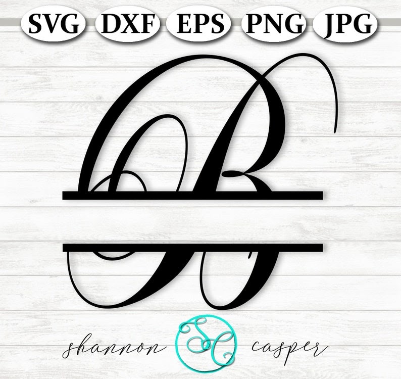 9984+ Split Letter Monogram Svg Letters Amazing SVG File