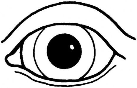 Eye Coloring Pages For Preschool - Coloring Walls