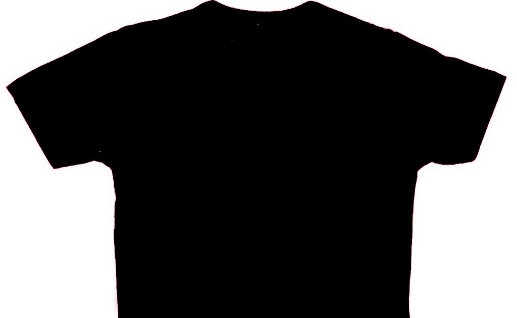 Gambar Mentahan Kaos Polos Hitam Depan Belakang - Info Terkait Gambar