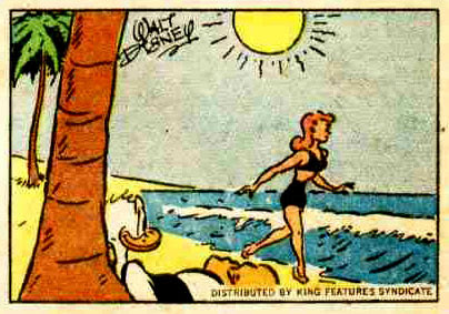 Donald Duck was arrested on three counts of ogling outside his species and indecent pantlessness. In a moment, the results of that trial.