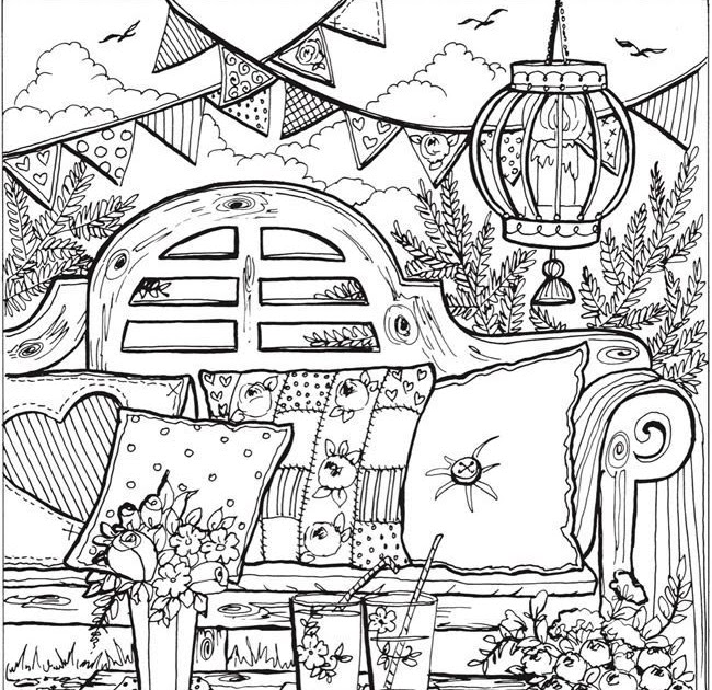 Summer Coloring Pages For Seniors - crazypurplemama