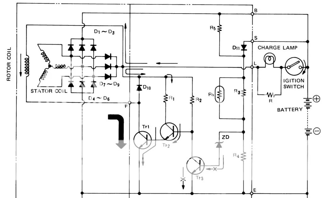 Wiring Diagram Alternator Ic