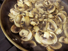 sauce forestière noël vegan vegetalien