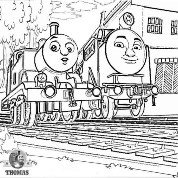 Kleurplaten 20 best images about Kleurplaten Thomas de Trein on