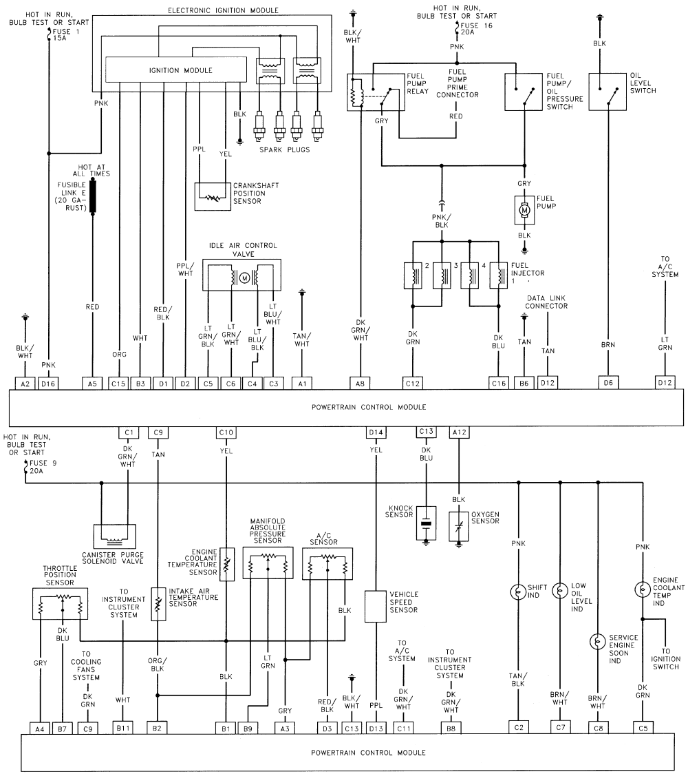 Chevy Corsica Wiring Diagram