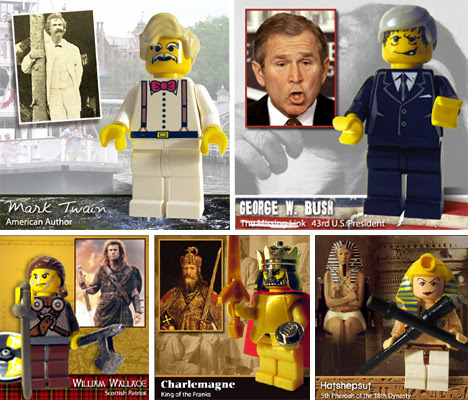 lego historical minifigures