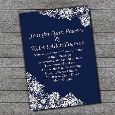 Beautiful Royal Blue wedding invitation sets ? free RSVP Beautiful Royal Blue wedding invitation sets ? free RSVP