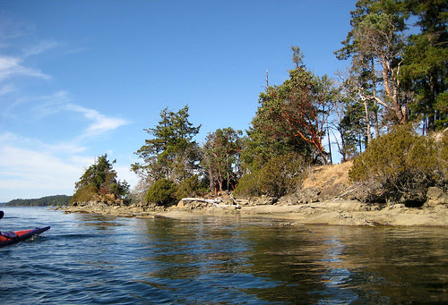 Off S side Wallace Island