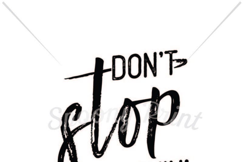 Download Free Free Don T Stop Believin Crafter File SVG DXF Cut File
