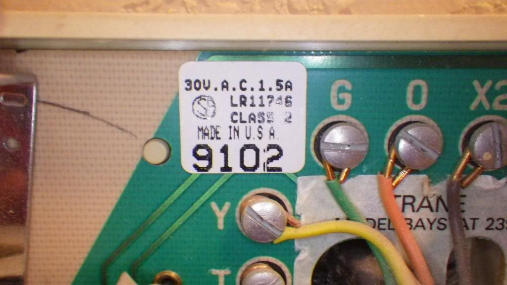 Trane Weathertron Thermostat Wiring Diagram