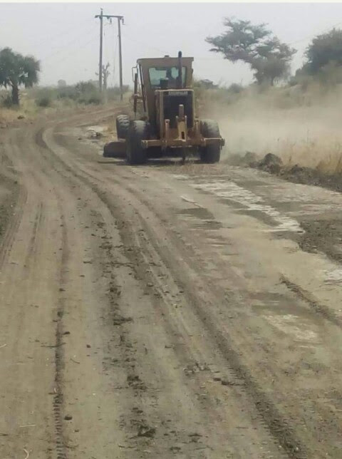 Nigerian Army Constructing A Road Into Heartland Of Sambisa Pictures