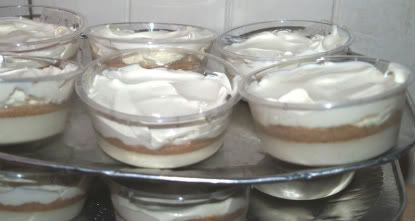 Beckys Lemon Lime & Ginger Desserts