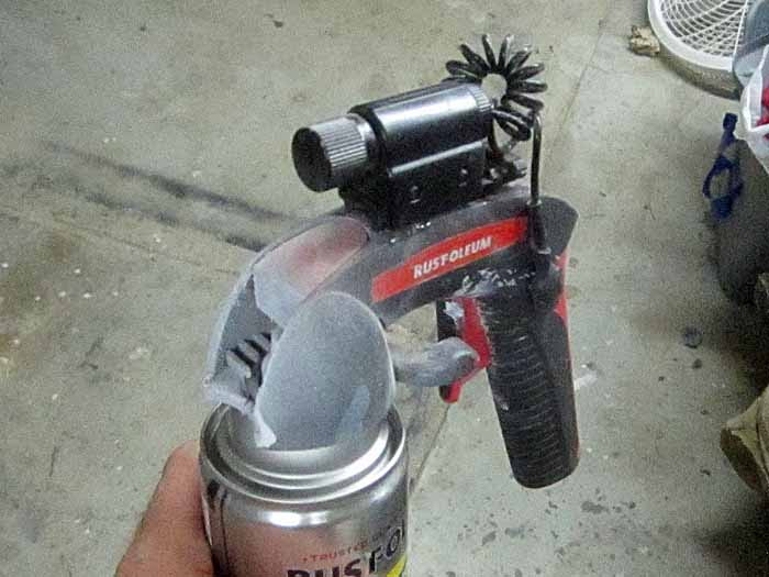 Tacticool Spraycan Closeup