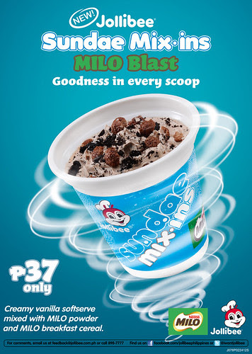 Jollibee Sundae Mix In Milo